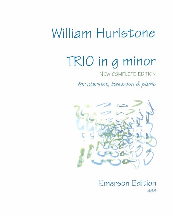 W. Hurlstone: Trio g-moll fr<br>Klarinette, Fagott + Klavier