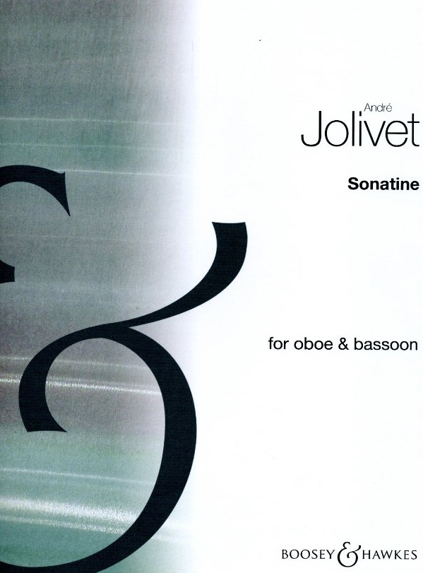 A. Jolivet: Sonatine für Oboe + Fagott<br>
