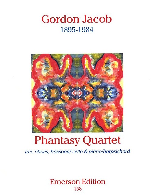 G. Jacob: Fantasy Quartett für 2 Oboen,<br>Fagott + Cembalo