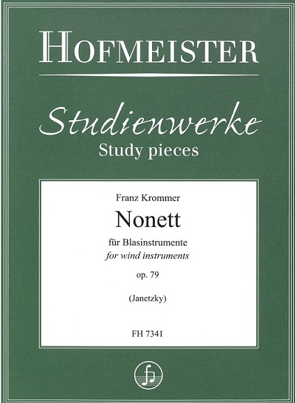 F. Krommer: Nonett Es-Dur für Blas-<br>instrumente op. 79 - Partitur