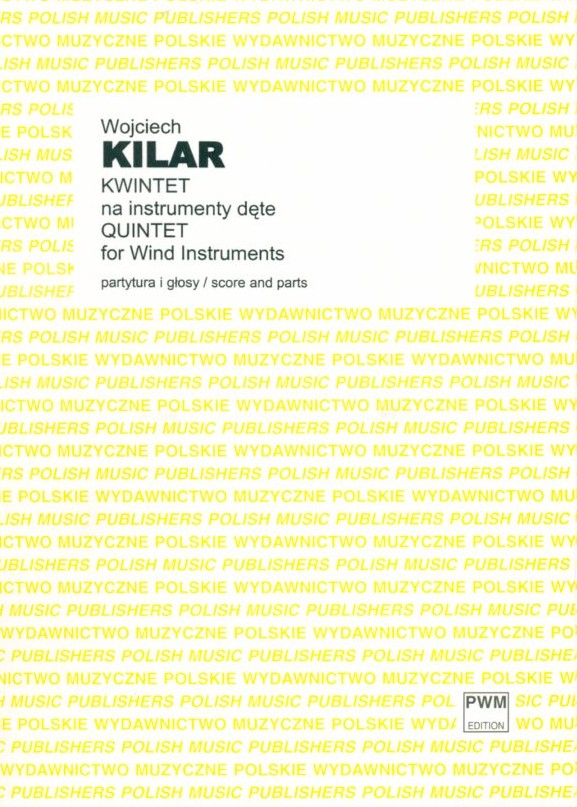 W. Kilar(*1932): Holzblser-<br>quintett - Stimmen+Partitur