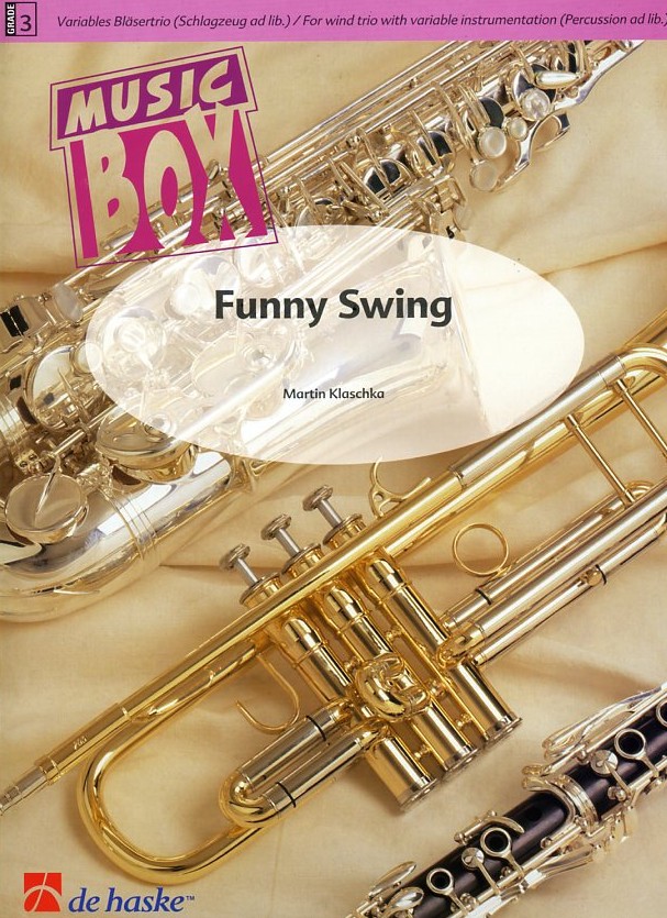 M. Klaschka: Funny Swing -Trio fr<br>variable Blser /Schlagzeug ad lib.