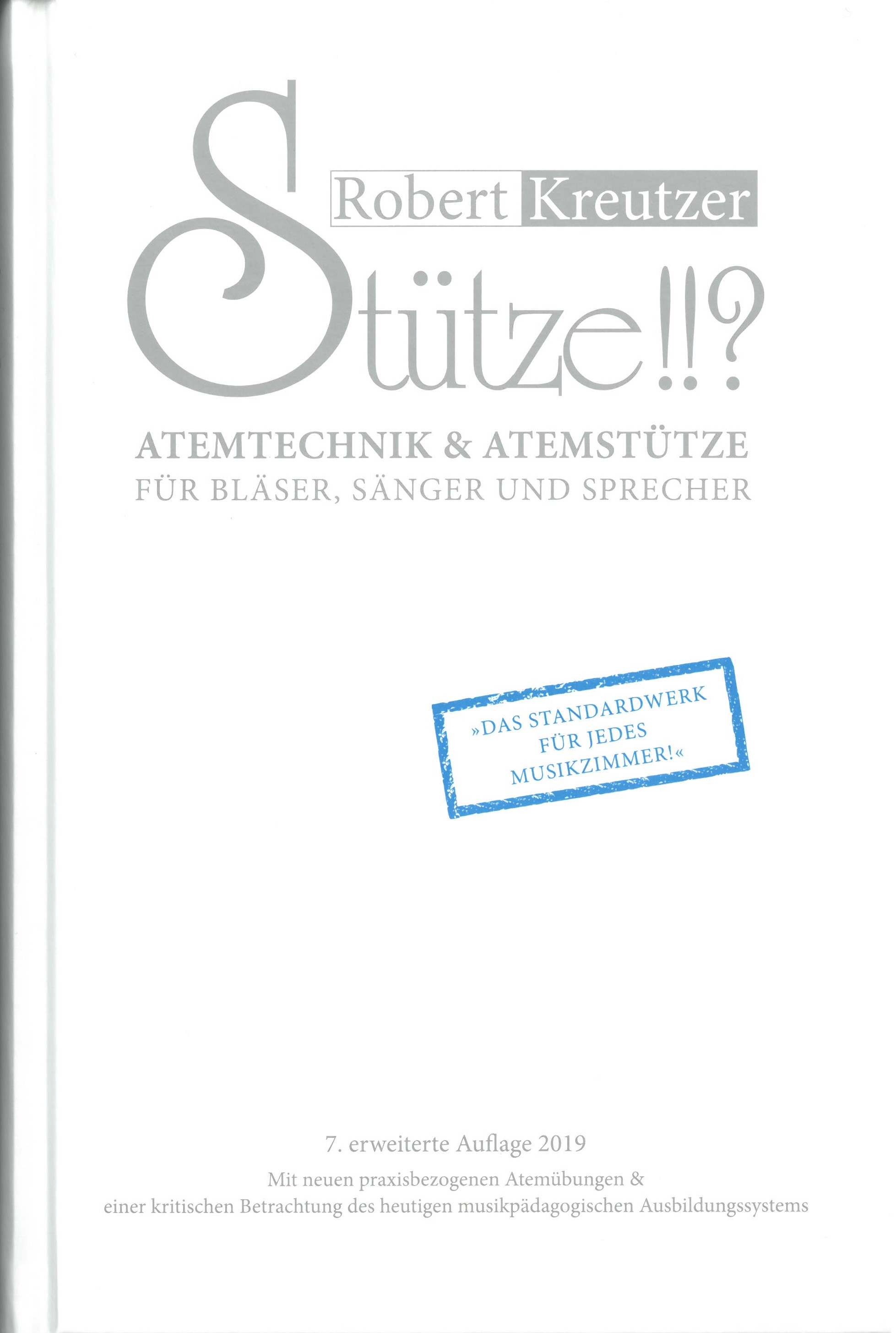 R. Kreutzer: Stütze!!? - Atemtechnik +<br>Atemstütze - Fachbuch