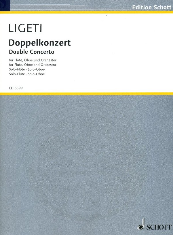 G. Ligetti: Konzert fr Flte, Oboe<br>+ Orchester (1972) - Solostimmen-Satz