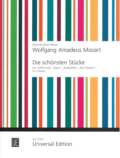 W.A. Mozart: Duette fr zwei Oboen<br>aus Entfhrung, Figaro, Zauberfl, Don Gi