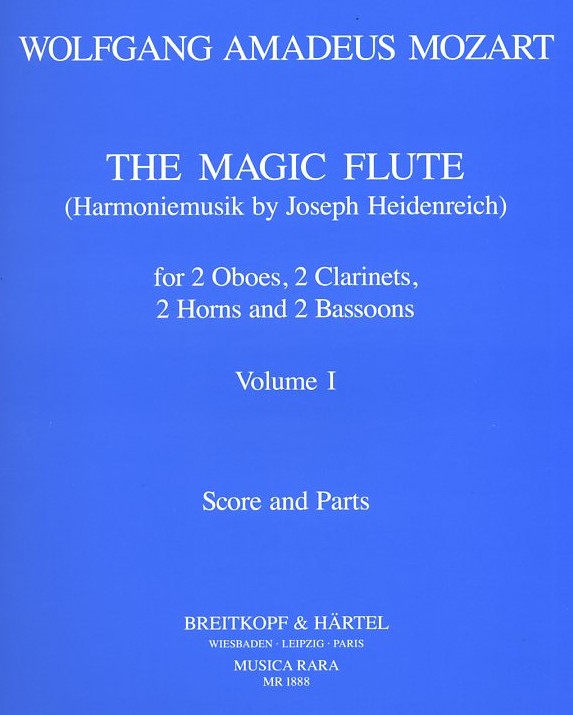 W.A. Mozart: &acute;Die Zauberflte&acute; fr<br>Blseroktett Bd. 1 - bearb. Heidenreich