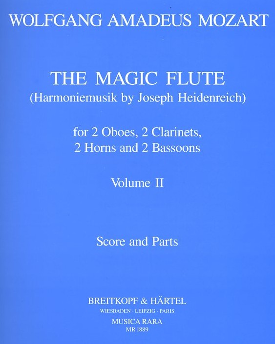 W.A. Mozart: &acute;Die Zauberflte&acute; fr<br>Blseroktett Bd. 2 - bearb. Heidenreich