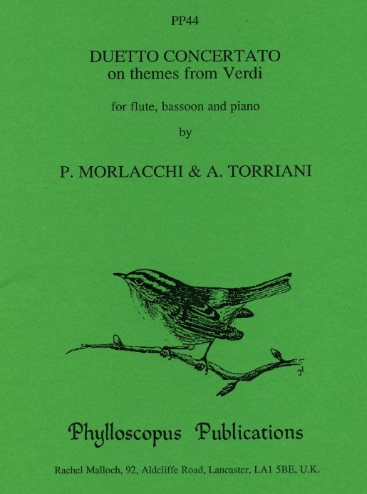 P. Morlacchi: Duetto Concertato ber<br>Themen von Verdi fr Fl., Fag + Klavier