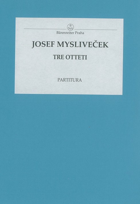 J. Myslivecek(1737-81): 3 Holzblser-<br>oktette / Stimmen+Partitur /Archivkopien