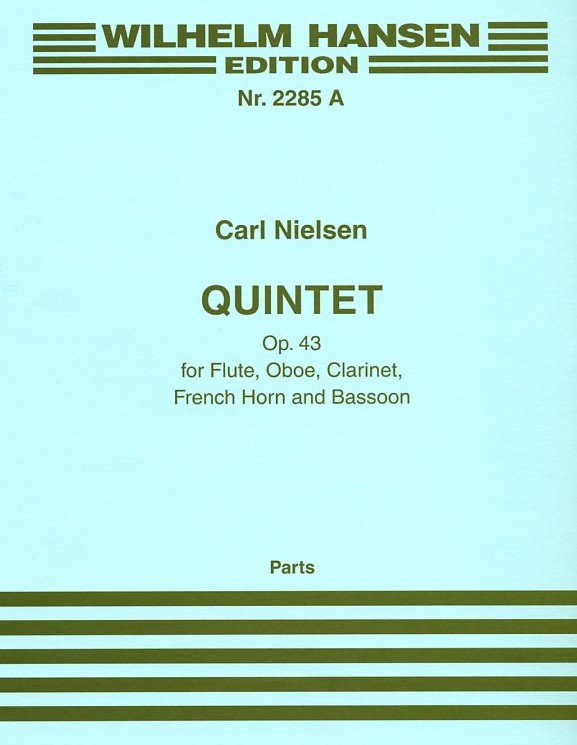 C. Nielsen: Quintet op. 43 A-Dur<br>für Holzbläserquinett - Stimmen