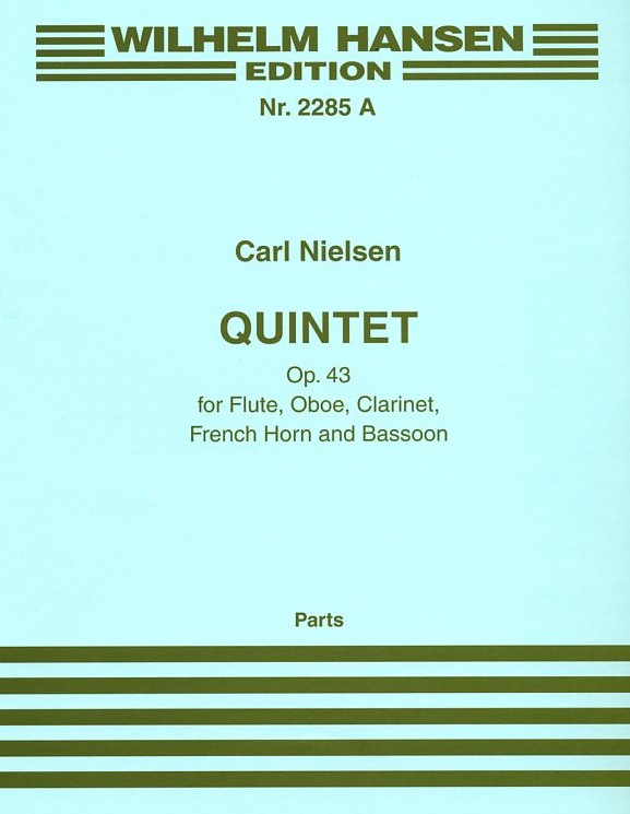 C. Nielsen: Quintet op. 43 A-Dur<br>fr Holzblserquinett - Stimmen