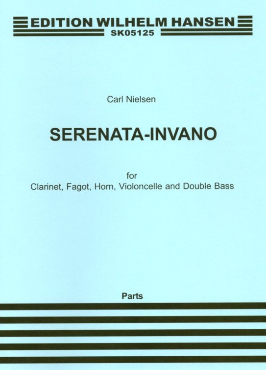 C. Nielsen: Serenata in Vano<br>fr Klar Fag Hrn Vc Kb - Stimmen /Cheste