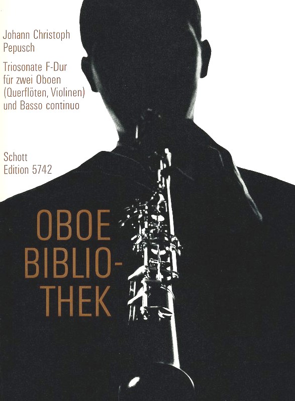 J.Chr. Pepusch: Triosonate in F-Dur<br>fr 2 Oboen und BC - Herausg. H. Ruf