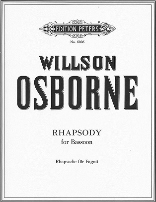 W. Osborne: Rhapsodie für Fagott Solo<br>