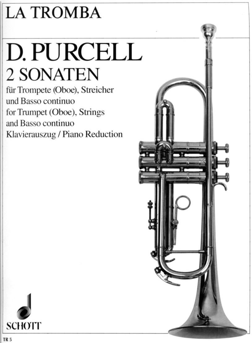 D. Purcell: 2 Sonaten f. Trompete(Oboe),<br>Streicher + BC - KA