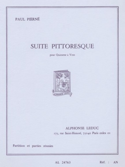 P. Pierne: &acute;Suite Pittoresque&acute; fr<br>Holzblserquintett