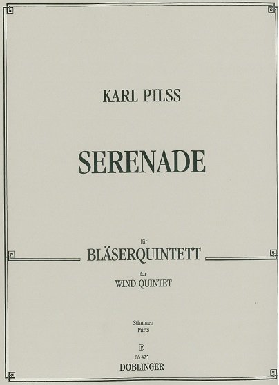 K. Pilss: Serenade G-Dur fr Holzblser-<br>quintett - Stimmen