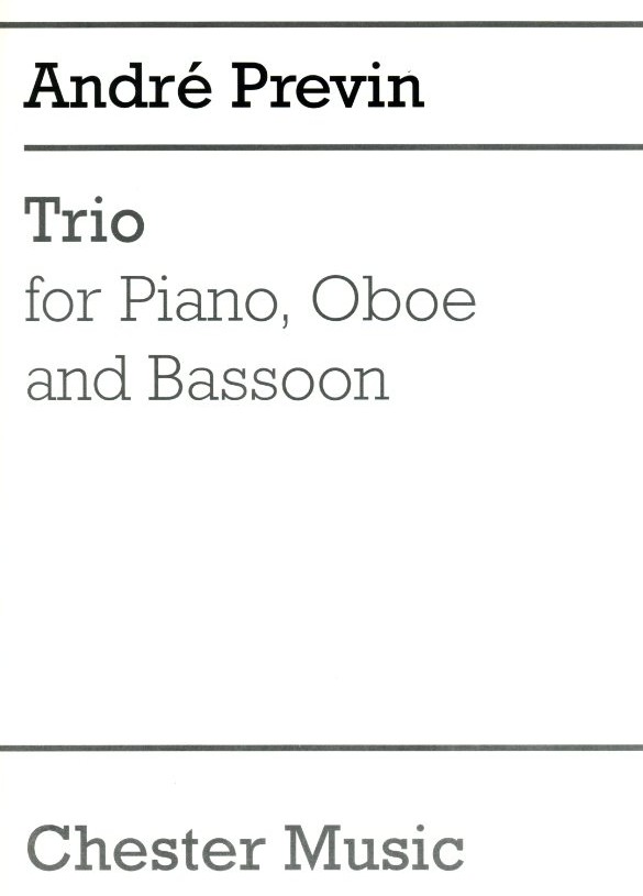 Previn: Trio für Oboe, Fagott<br>+ Klavier
