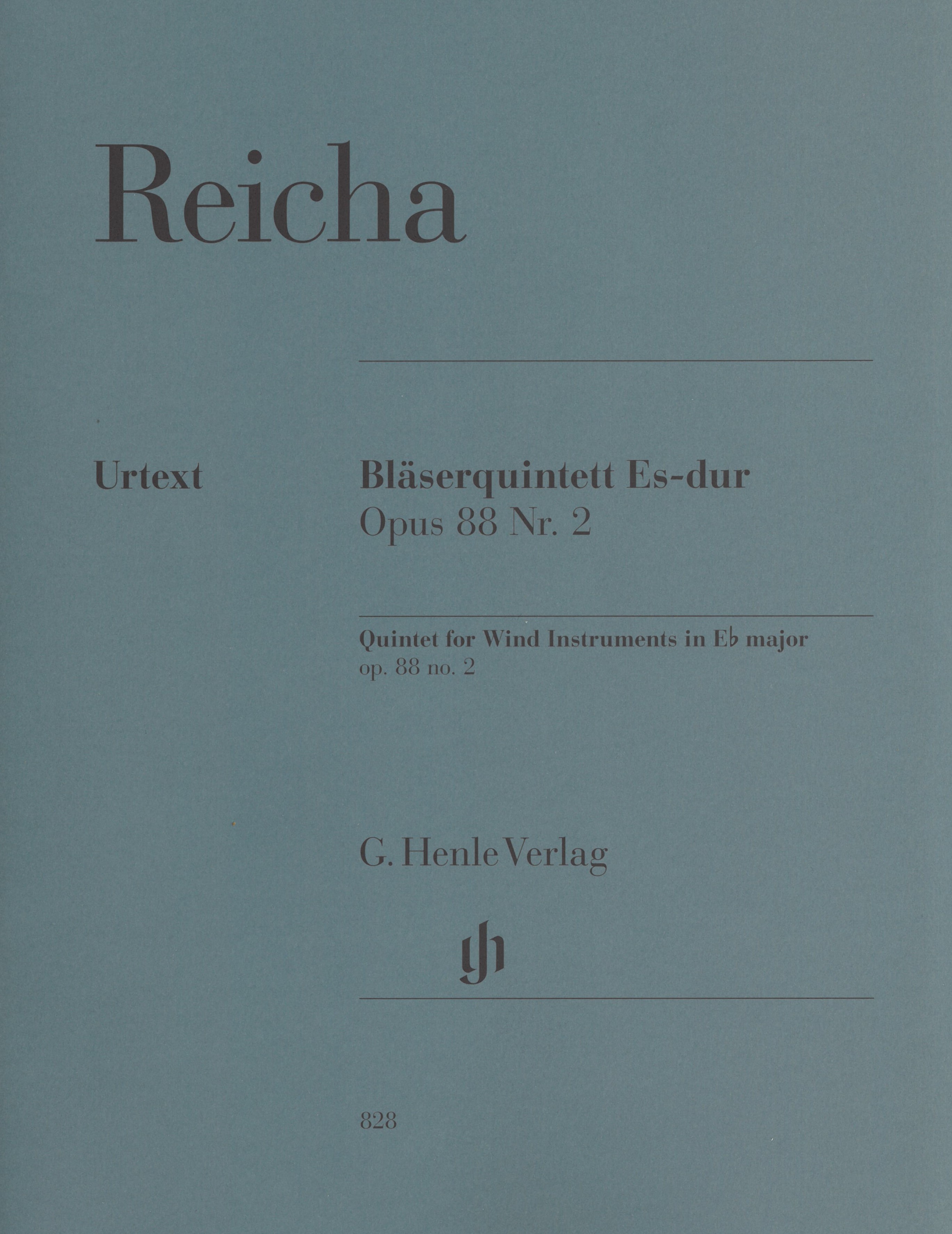 A. Reicha: Quintett Es-Dur op. 88/2<br>Stimmen - Henle