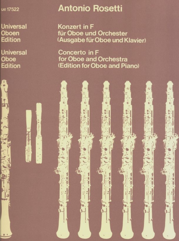 Rosetti: Konzert F-Dur fr Oboe +<br>Kammerorchester - KA