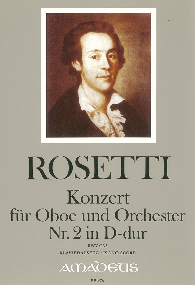 A. Rosetti: Konzert D-Dur fr Oboe +<br>Kammerorchester - KA