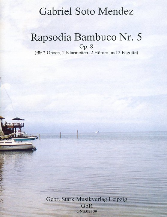 G. Soto-Mendez: Rapsodia Bambuco No. 5<br>op. 8 - Holzblseroktett - Stimmen+Part.