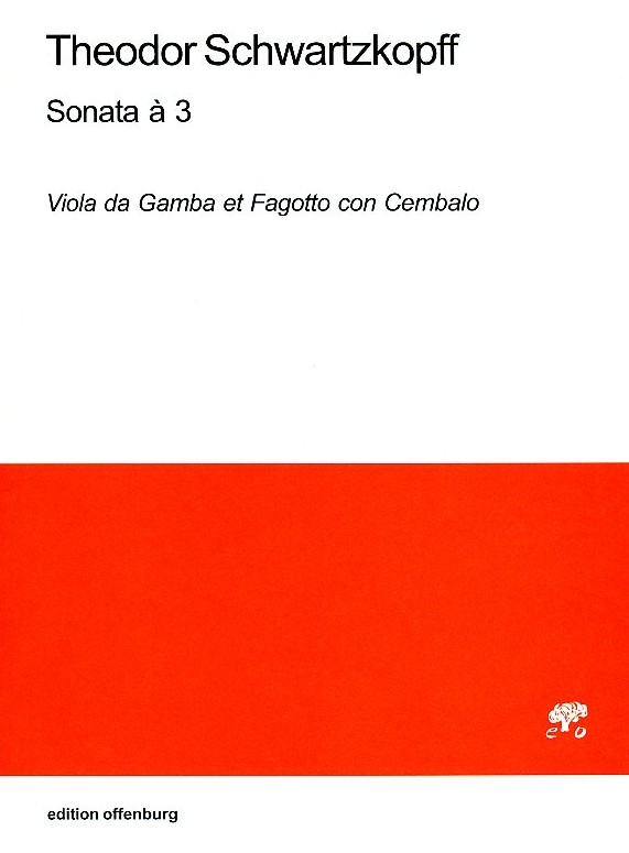 Th. Schwarzkopf(1659-1732):<br>Sonata a 3 - Fagott, Viola da Gamba + BC