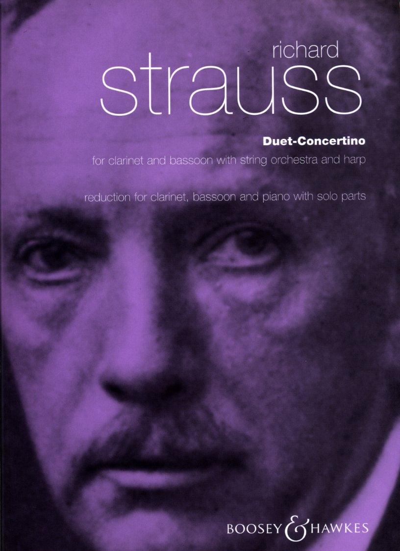 R. Strauss: Duet Concertino fr<br>Klarinette/Fagott Orchester/Harfe - KA