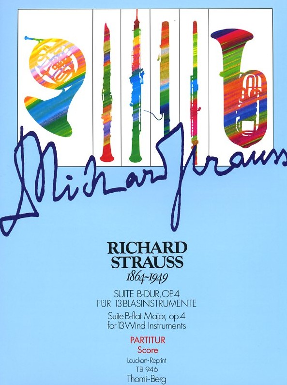 R. Strauss: Suite B-Dur op. 4<br>für 13 Bläser / Partitur
