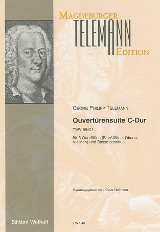 G.Ph. Telemann: Overtre-Cur TWV 55:C1<br>3 Oboen + BC