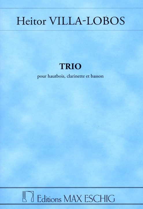 H. Villa-Lobos: Trio fr Oboe, Klari-<br>nette + Fagott - Partitur