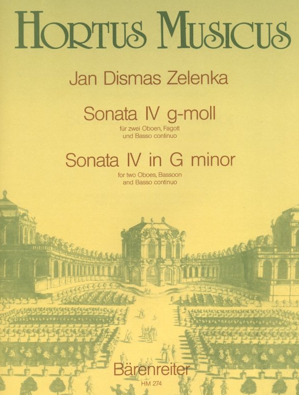 J.D. Zelenka: Triosonate IV g-moll<br>fr 2 Oboen, Fagott + BC