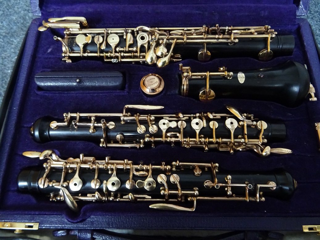 Loreé Royal Ametist Oboe, vergoldet<br># TD 31, mit 2 Oberstücken -sehr guter Z